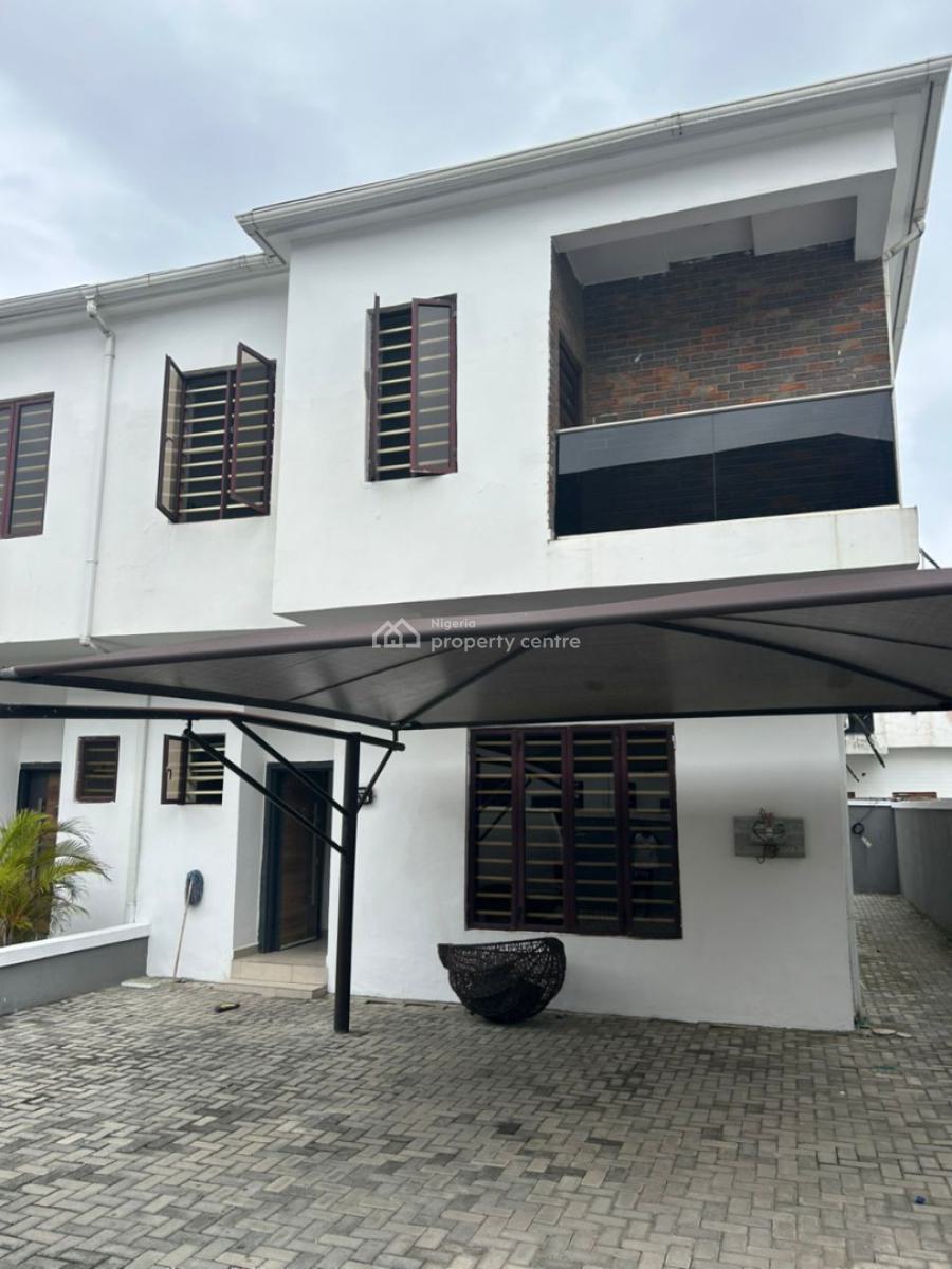 Spacious 4 Bedroom with Bq, Orchid, Lekki Phase 2, Lekki, Lagos, Terraced Duplex for Rent