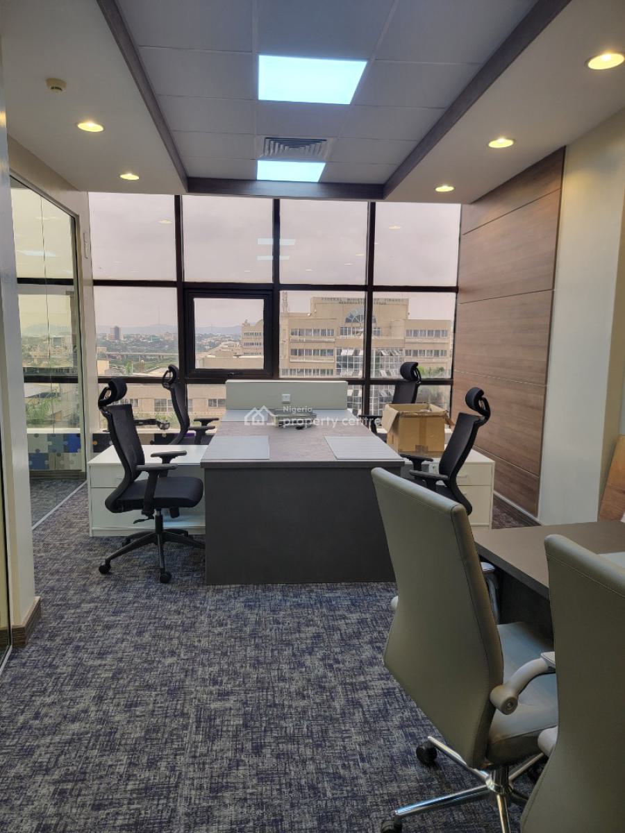 250 Sqm Furnished & Serviced Office Space, Central Business District, Abuja, Office Space for Rent