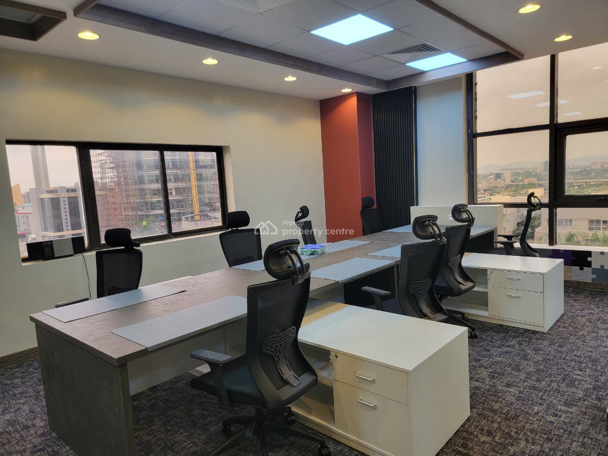 250 Sqm Furnished & Serviced Office Space, Central Business District, Abuja, Office Space for Rent