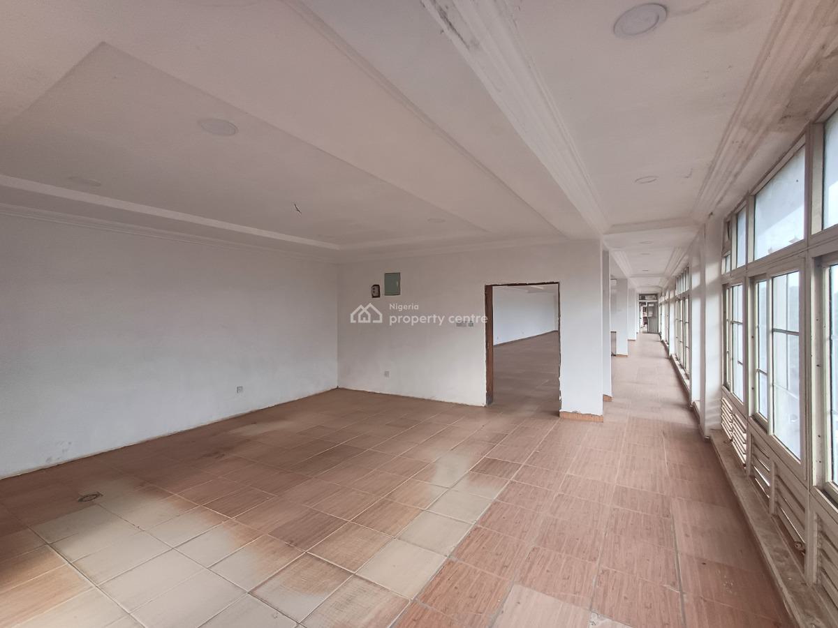 194sqm Shop / Office Space on The Second Floor with Elevator, Wuse 2, Abuja, Office Space for Rent