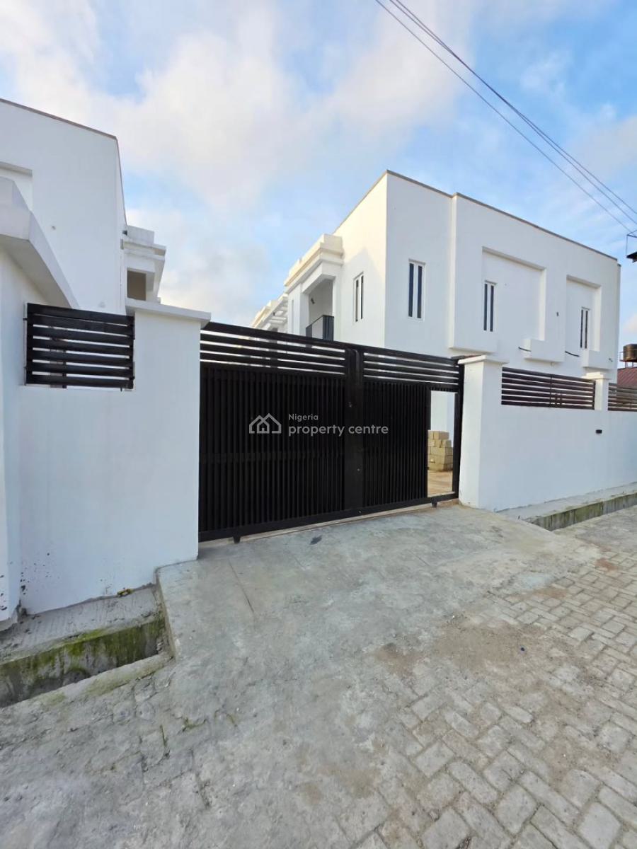 Four Bedroom Terrace Duplex with Bq Andswimming Pool, Ajah, Lagos, Terraced Duplex for Sale