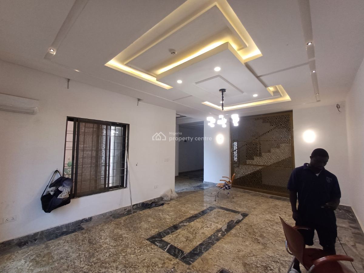 Brand New 4-bedroom Terrace Duplex with Bq, Guzape District, Abuja, Terraced Duplex for Rent