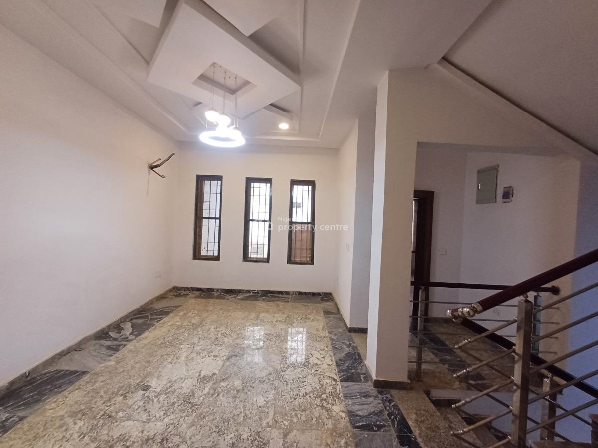 Brand New 4-bedroom Terrace Duplex with Bq, Guzape District, Abuja, Terraced Duplex for Rent