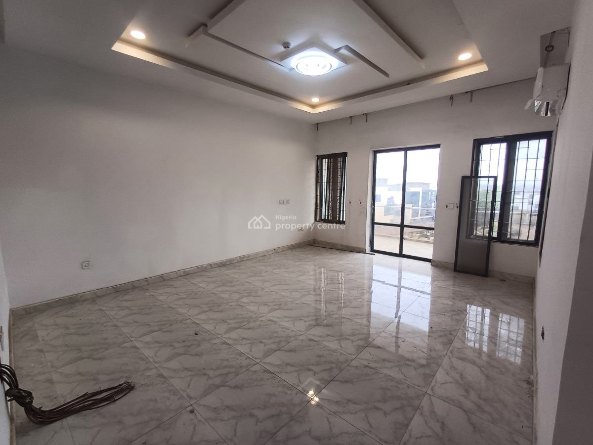 Brand New 4-bedroom Terrace Duplex with Bq, Guzape District, Abuja, Terraced Duplex for Rent