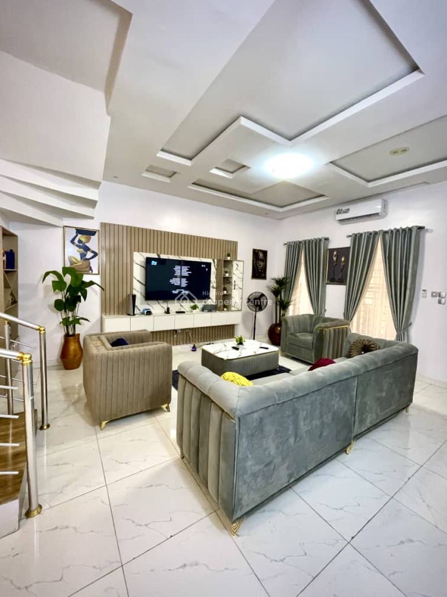 Luxury 4 Bedrooms Duplex with Swimming Pool and Ps5, Ikota Villa, Lekki, Lagos, Flat / Apartment Short Let