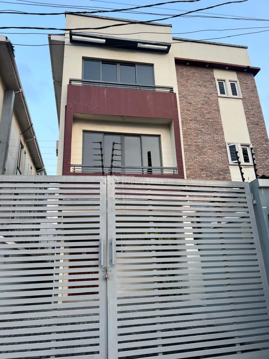 4bedroom Semi Detached Duplex with a Room Boysquarter 15m per Annum an, Inside an Estate in Off Adeniyi Jones Avenue, Ikeja, Lagos, Semi-detached Duplex for Rent