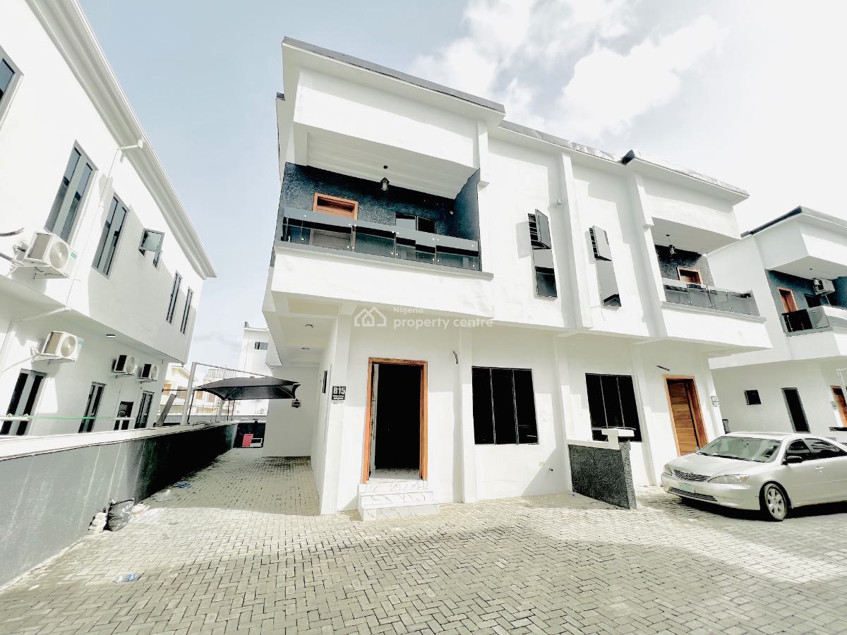 Very Lovely Serviced 4 Bedroom Semi Detached, Harris Drive, Vgc, Lekki, Lagos, Semi-detached Duplex for Sale