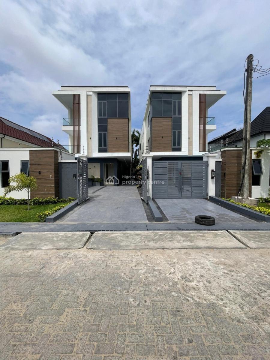 Lovely 5 Bedroom Fully Detached Duplex Wity Gym,cinema & Bq, Aesthetic Pleasing 5 Bedroom Fully Detached Duplex with Bq,gym and Cin, Lekki Phase 1, Lekki, Lagos, Detached Duplex for Sale