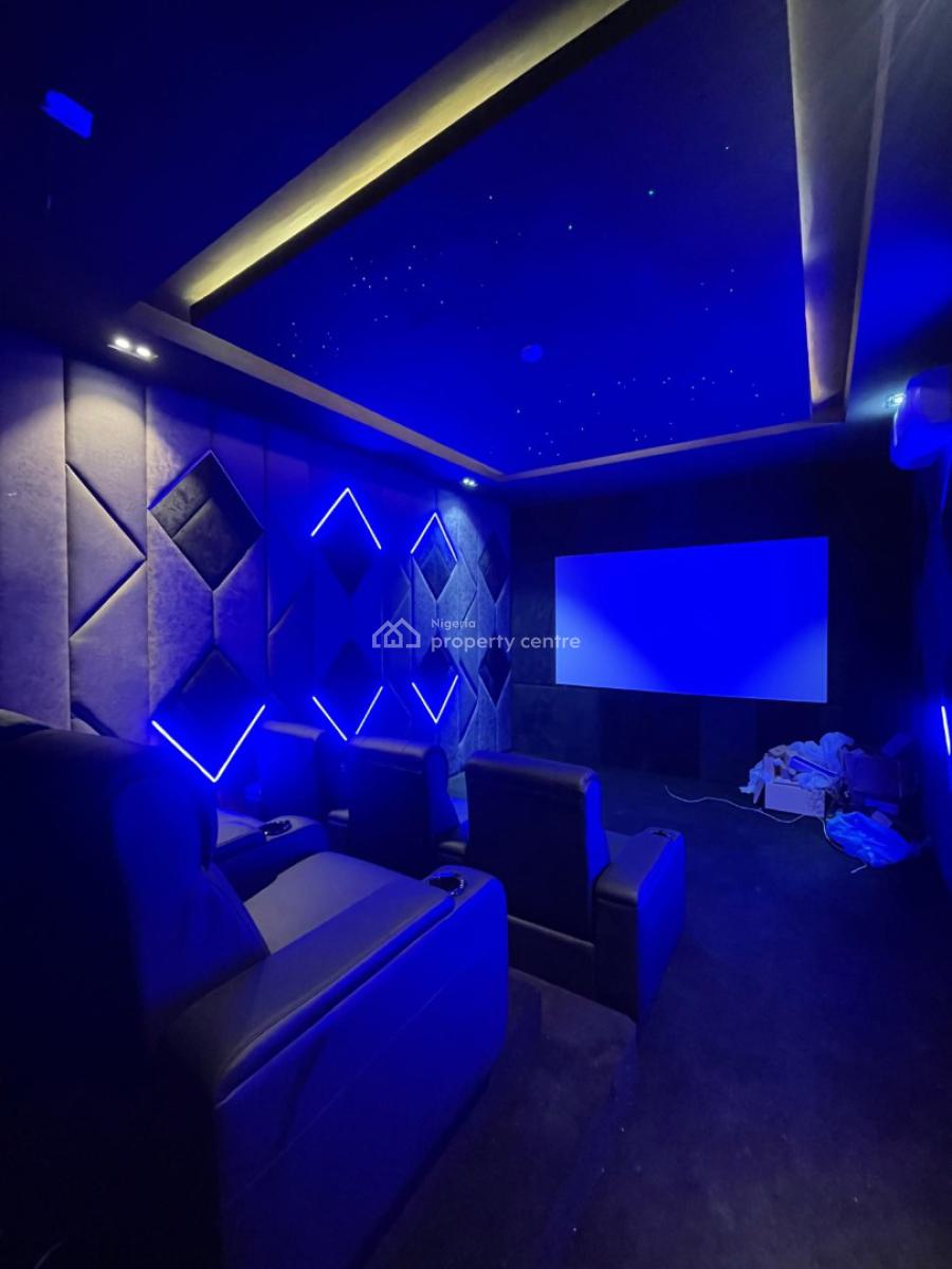 Lovely 5 Bedroom Fully Detached Duplex Wity Gym,cinema & Bq, Aesthetic Pleasing 5 Bedroom Fully Detached Duplex with Bq,gym and Cin, Lekki Phase 1, Lekki, Lagos, Detached Duplex for Sale