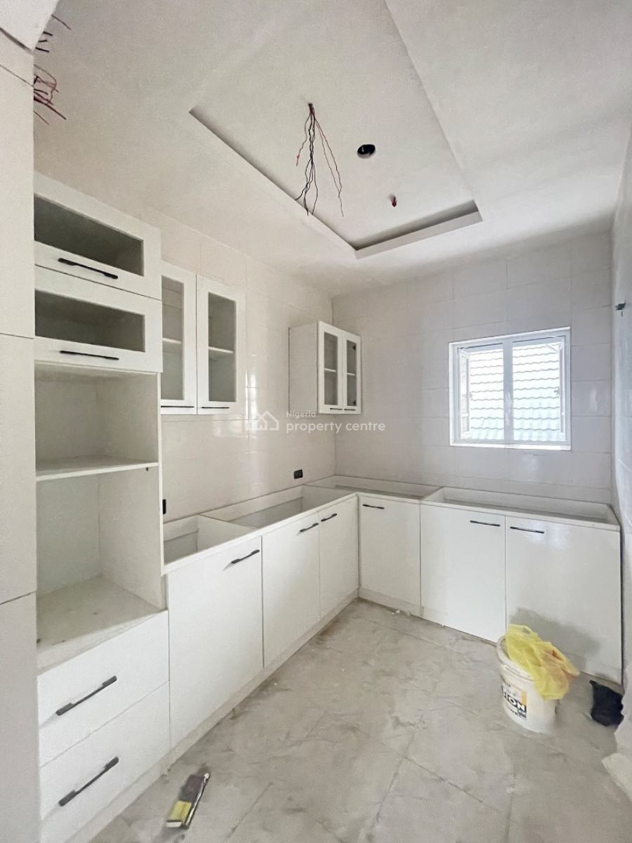 Luxury Brand New 2 Bedroom Apartment Upstairs, Located Inside an Estate,good Road ,clean Water, Sangotedo, Ajah, Lagos, Flat / Apartment for Rent