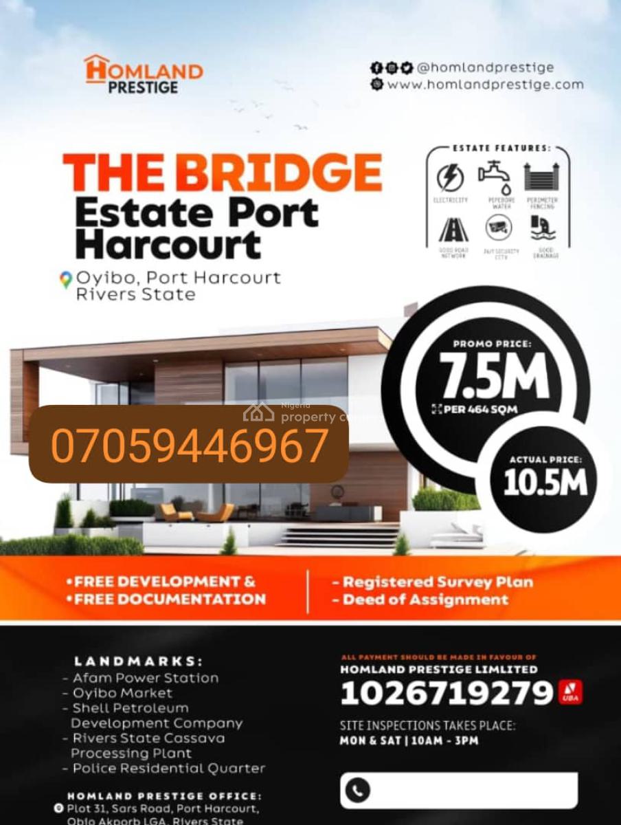 Plots of Affordable Land, Close to Afam Power Station, Oyigbo, Rivers, Mixed-use Land for Sale
