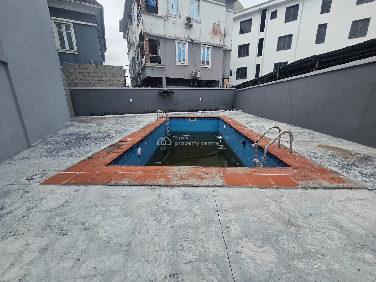 Newly Built 4 Bedrooms Terrace House with Bq, Ologolo, Lekki, Lagos, Terraced Duplex for Sale