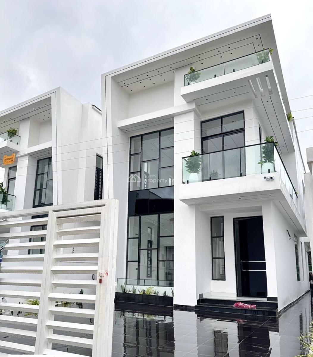 Contemporary 5-bedroom Fully Detached Duplex with Swimming Pool -- Chev, Chevron Lekki, Lekki, Lagos, Detached Duplex for Sale