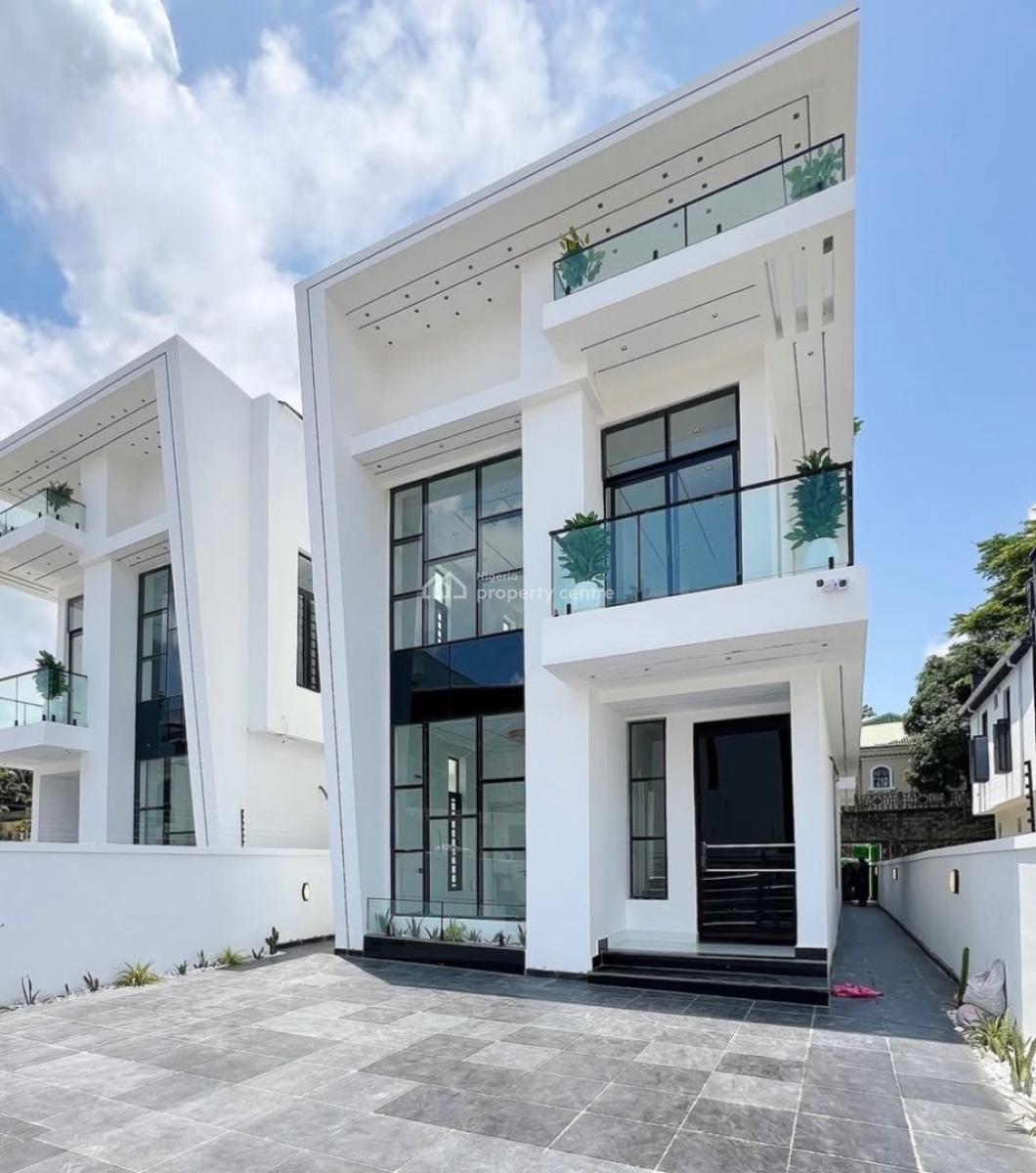 Contemporary 5-bedroom Fully Detached Duplex with Swimming Pool -- Chev, Chevron Lekki, Lekki, Lagos, Detached Duplex for Sale