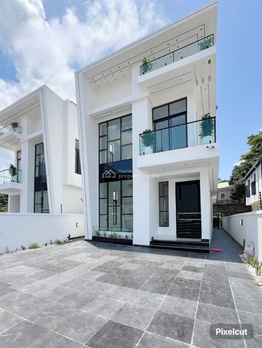 Contemporary 5-bedroom Fully Detached Duplex with Swimming Pool -- Chev, Chevron Lekki, Lekki, Lagos, Detached Duplex for Sale