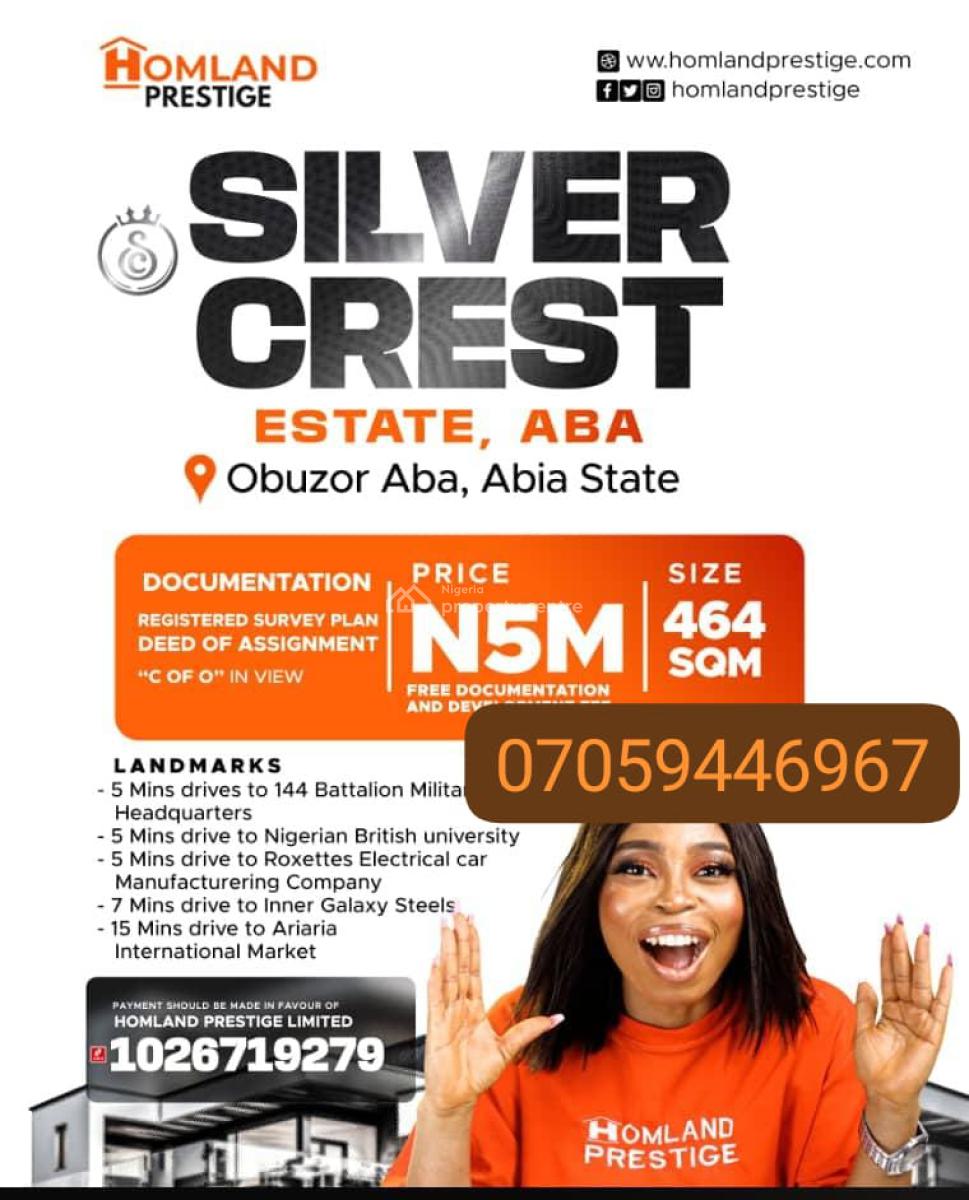 Plots of Affordable Lands in Obuzor, Close to Aba Portharcourt Road, Ukwa, Abia, Mixed-use Land for Sale