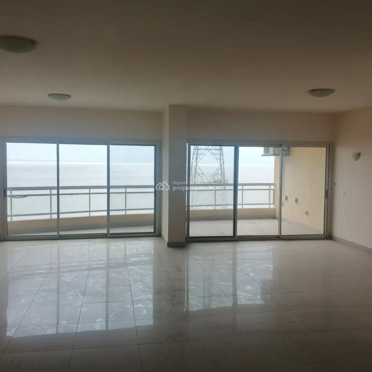 3 Bedrooms 7th Floor Tastefully Finished Water Front & Bq, Ikoyi Banana Island, Banana Island, Ikoyi, Lagos, Block of Flats for Sale