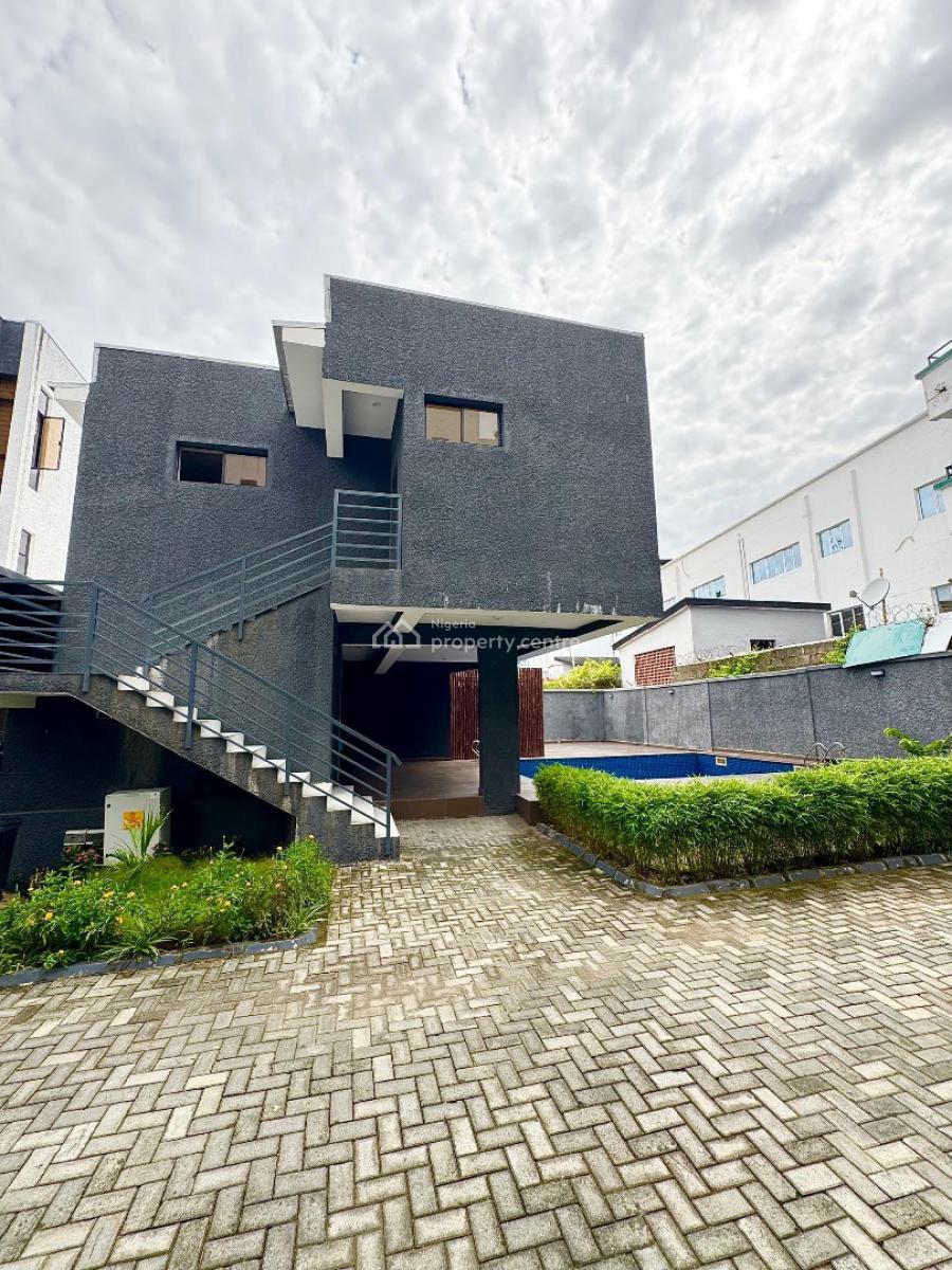 Affordable Luxury 4-bedroom Semi-detached Duplex with Gym, Bq & Swimmi, Off Adeola Odekun, Victoria Island (vi), Lagos, House for Sale