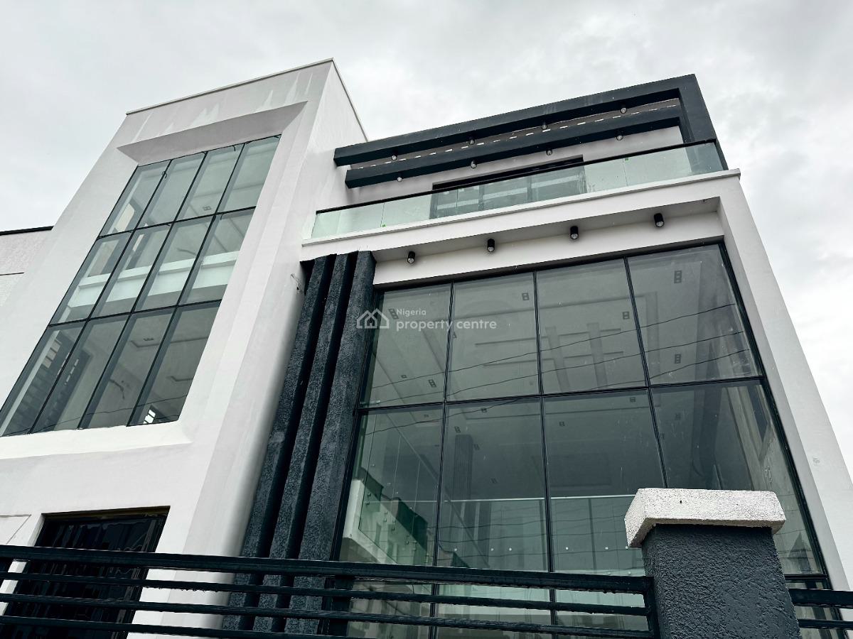 Magnificient 5 Bedroom Fully Detached House with Bq, Ologolo, Lekki, Lagos, Detached Duplex for Sale