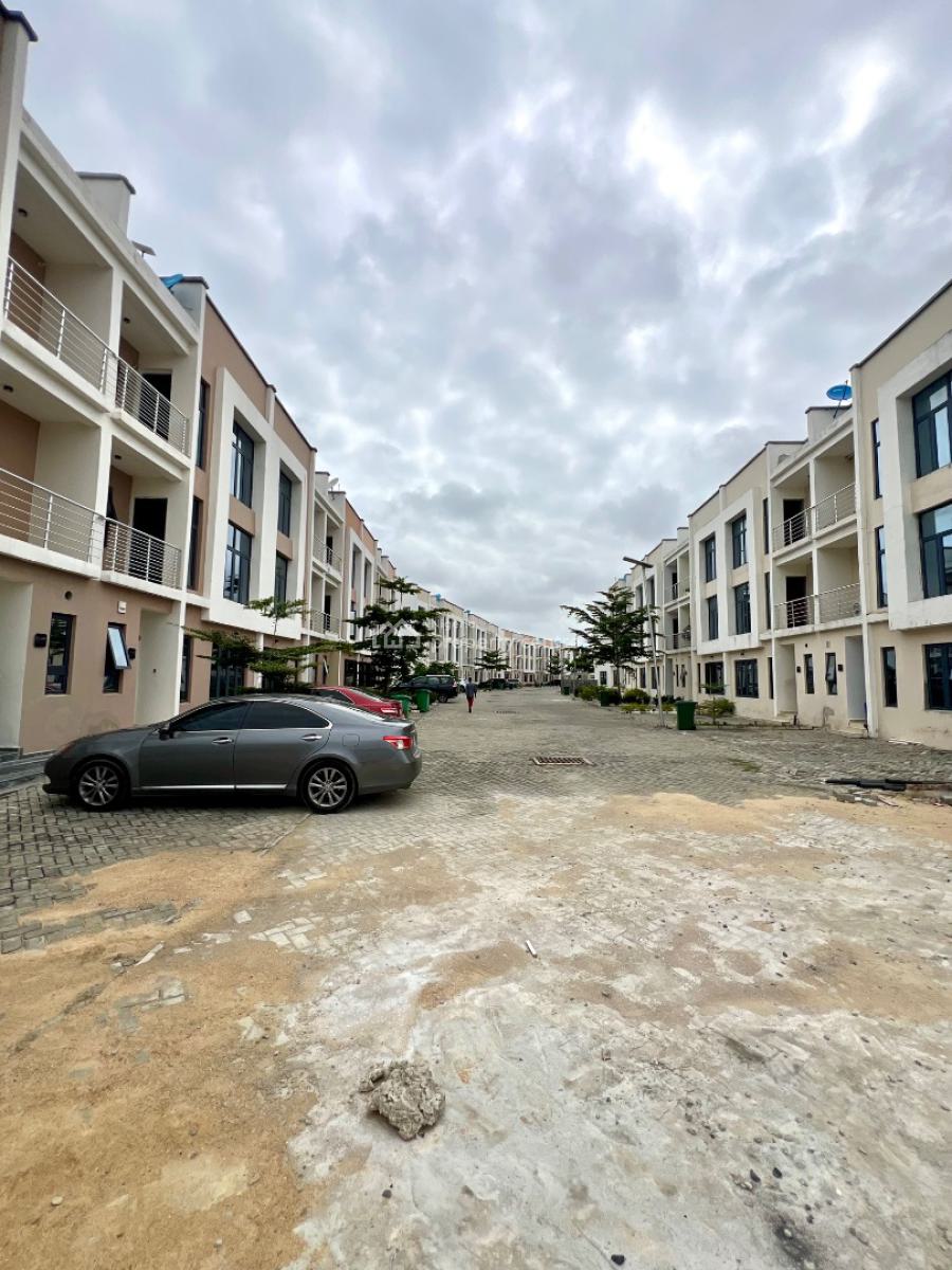 Most Affordable Fully Furnished 4bedroom Terrace Duplex in a Gated Est, Osapa, Lekki, Lagos, Terraced Duplex for Sale