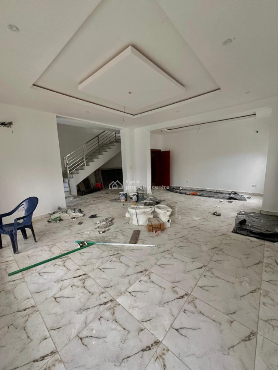 Newly Built 5 Bedroom Spacious Terrace Duplex with Bq, Katampe Extension, Katampe, Abuja, Terraced Duplex for Sale