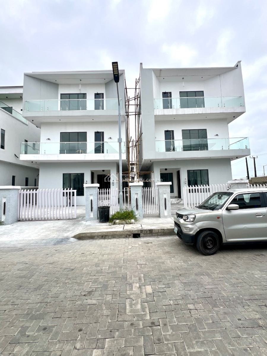 Luxurious 5 Bedroom Fully Detached Duplex with Swimming Pool and a Bq, Osapa, Lekki, Lagos, House for Sale