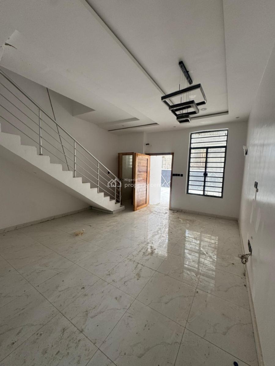 Newly Built 4 Bedroom Terrace Duplex with Bq, Chevron Toll Gate ,chevron, Lekki, Lagos, Terraced Duplex for Sale