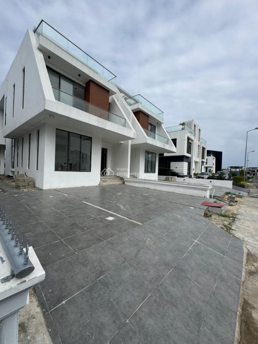Luxury 4 Bedroom Semi Detached Duplex with a Bq,private Elevator,pool, Aesthetically Pleasing Luxury Home Within The Finest Neighbourhood, Ikate, Lekki, Lagos, Detached Duplex for Sale