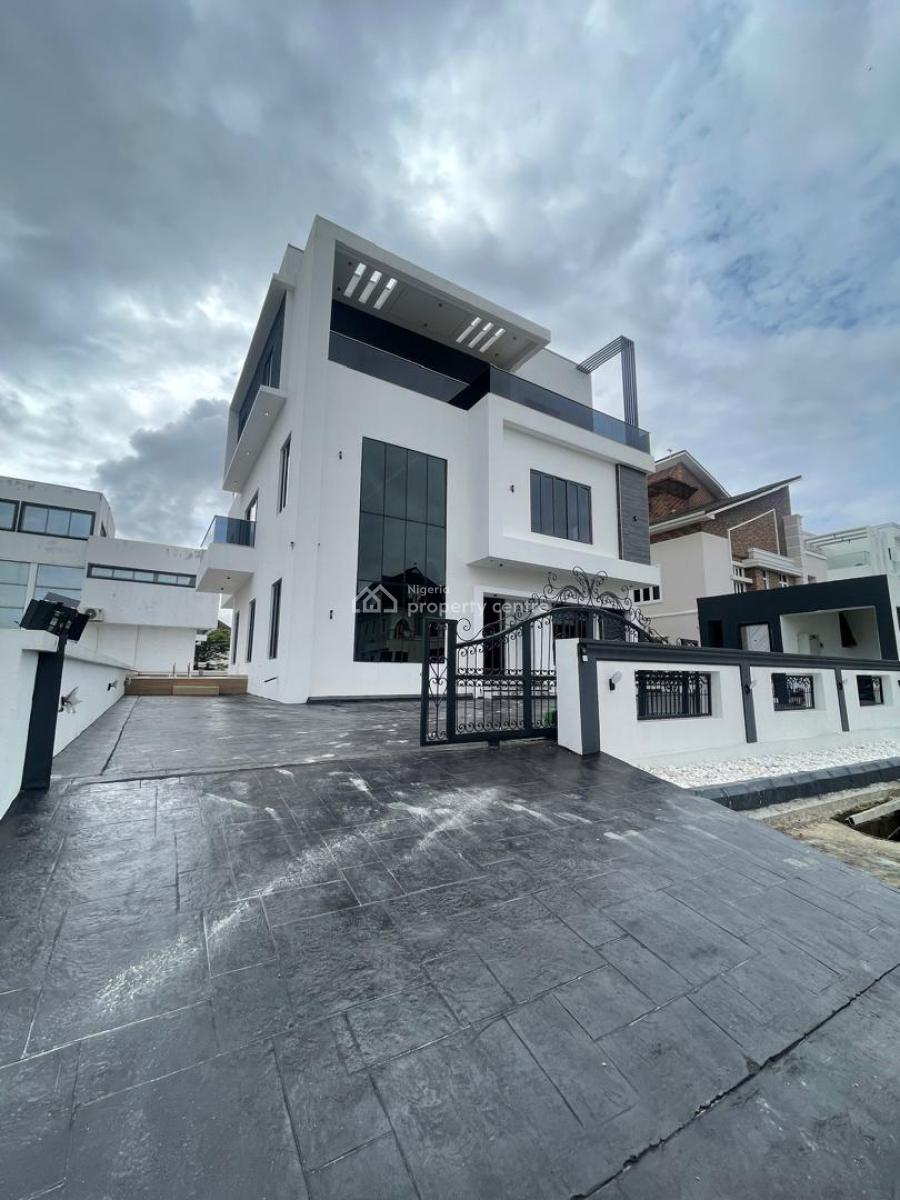 Luxurious Fully Detached Automated 5bedroom with 2 Bqs, Private Pool, Pinnock Beach Estate, Osapa, Lekki, Lagos, Detached Duplex for Sale
