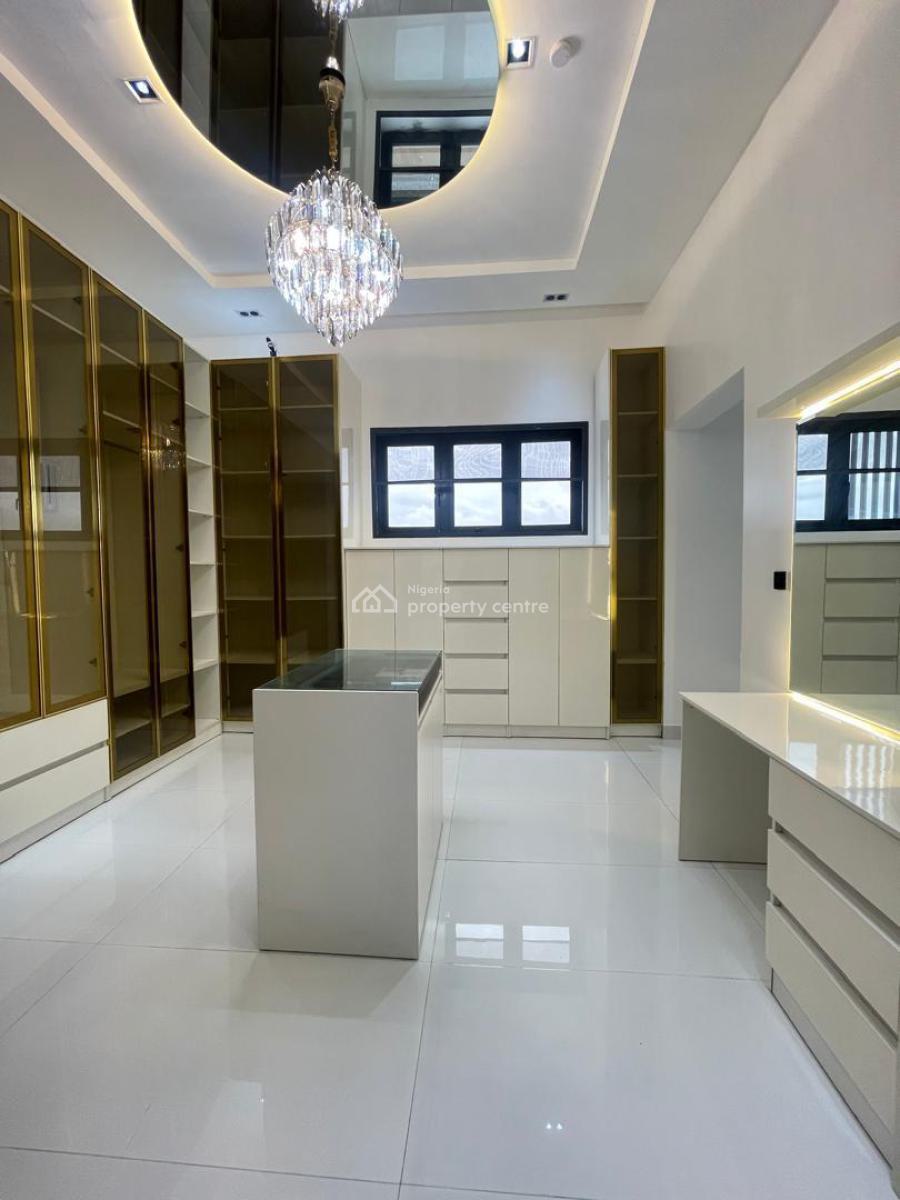 Luxurious Fully Detached Automated 5bedroom with 2 Bqs, Private Pool, Pinnock Beach Estate, Osapa, Lekki, Lagos, Detached Duplex for Sale