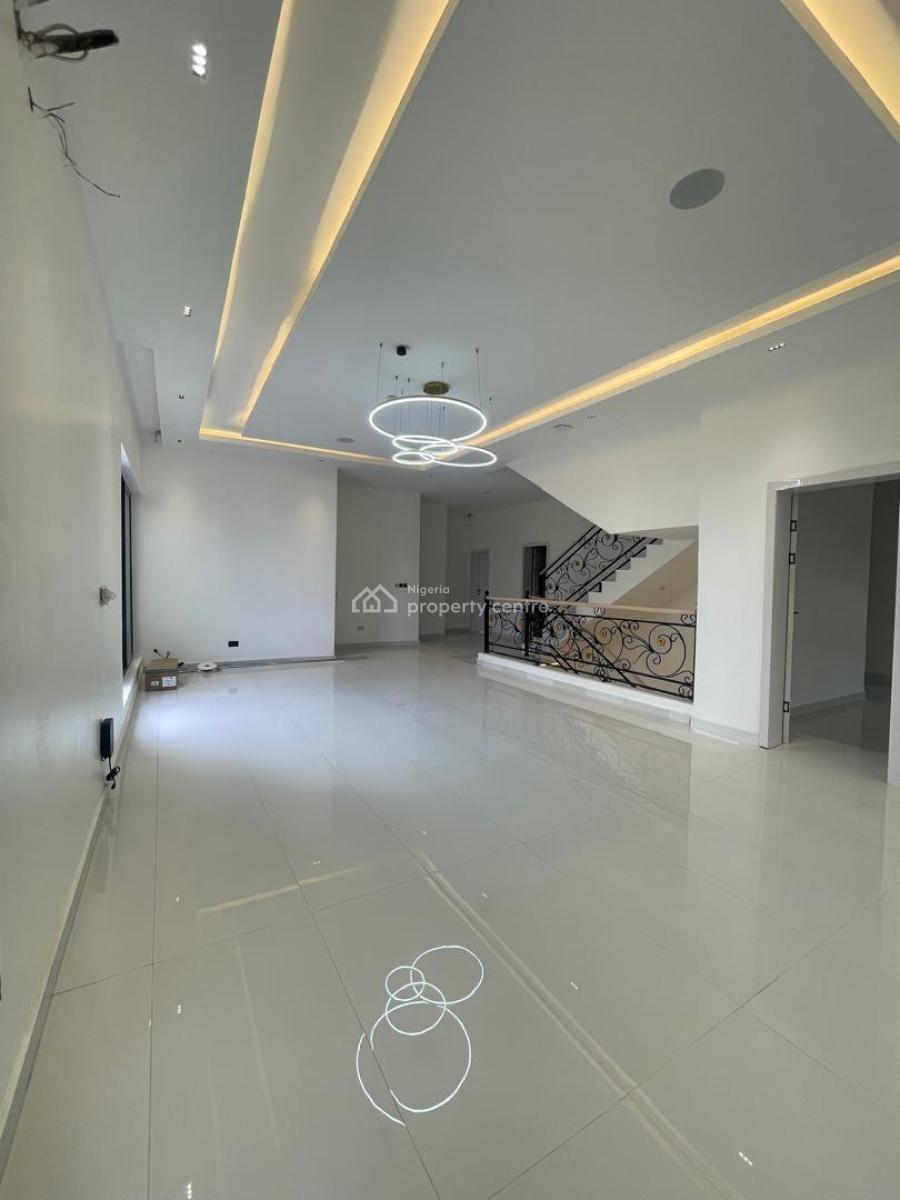 Luxurious Fully Detached Automated 5bedroom with 2 Bqs, Private Pool, Pinnock Beach Estate, Osapa, Lekki, Lagos, Detached Duplex for Sale