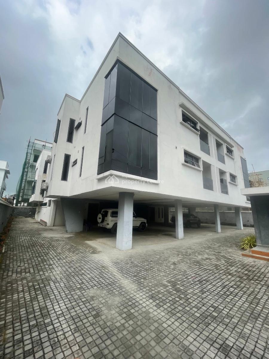 a Brand New One Bedroom Flat  in a Nice Estate in Lekki Right Gym Pool, Lekki Right, Lekki, Lagos, Block of Flats for Sale