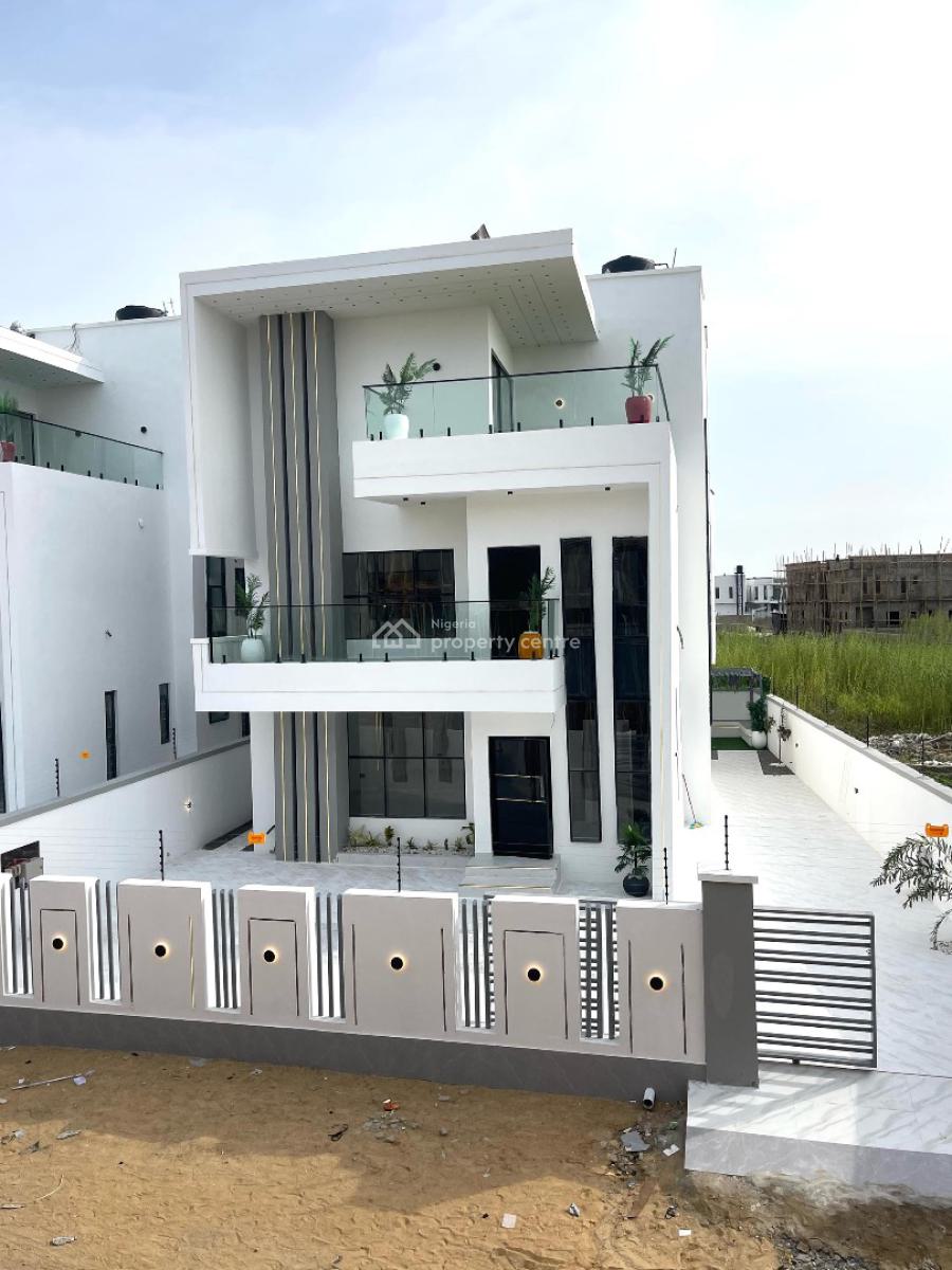 Exquisite 5-bedroom Luxury Detached Duplex with Gym, Swimming Pool,bq, Ajah, Lagos, Detached Duplex for Sale