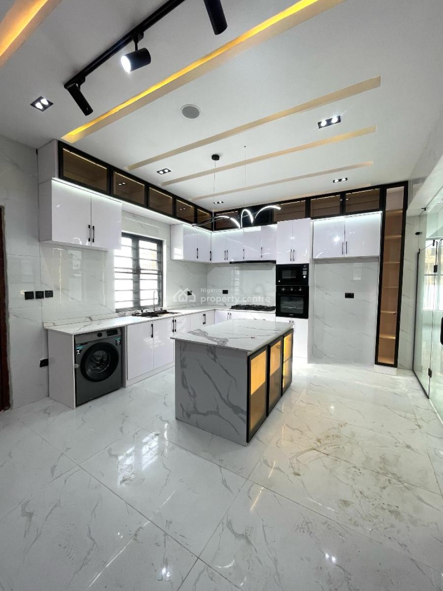 Exquisite 5-bedroom Luxury Detached Duplex with Gym, Swimming Pool,bq, Ajah, Lagos, Detached Duplex for Sale