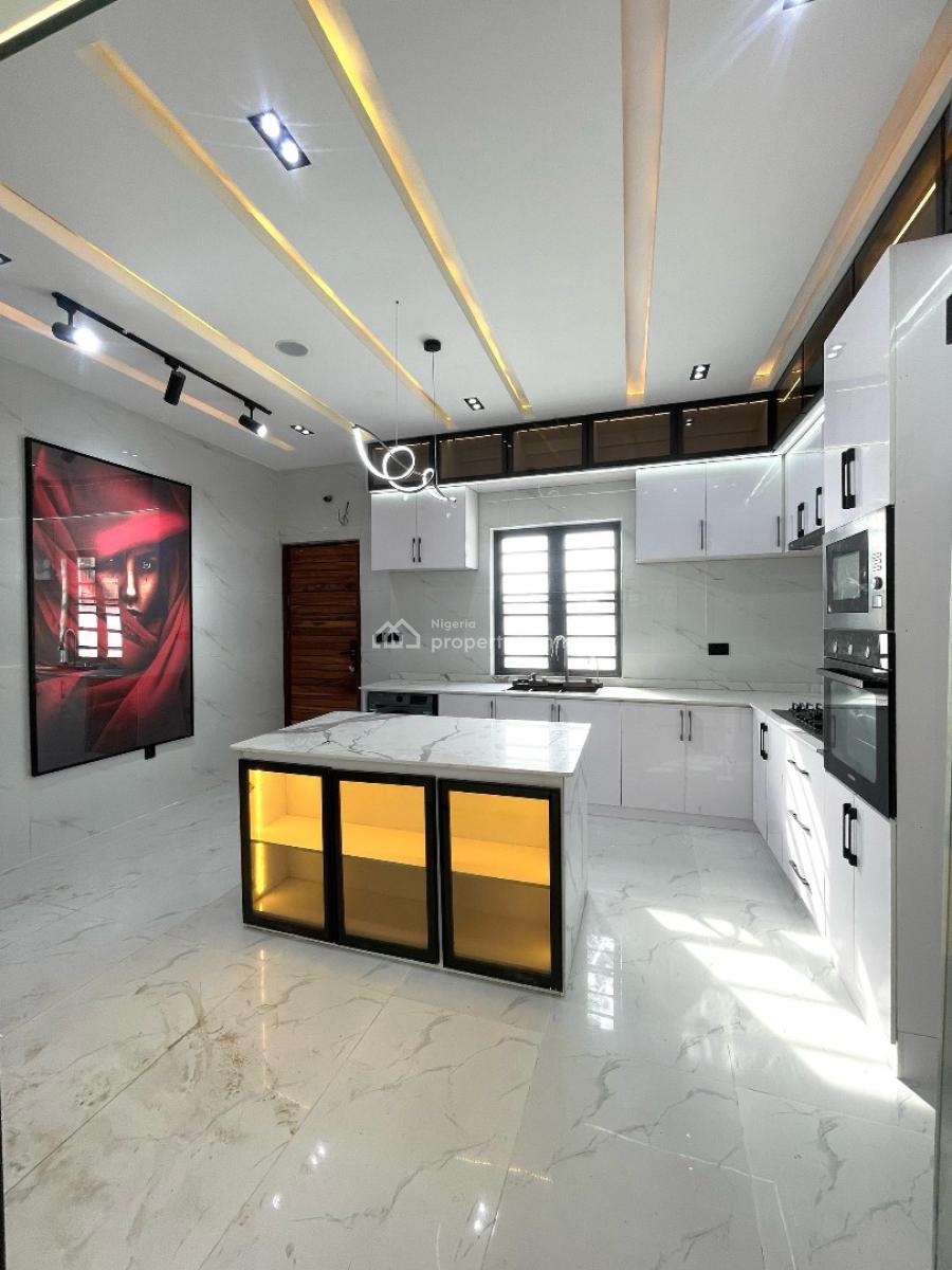 Exquisite 5-bedroom Luxury Detached Duplex with Gym, Swimming Pool,bq, Ajah, Lagos, Detached Duplex for Sale