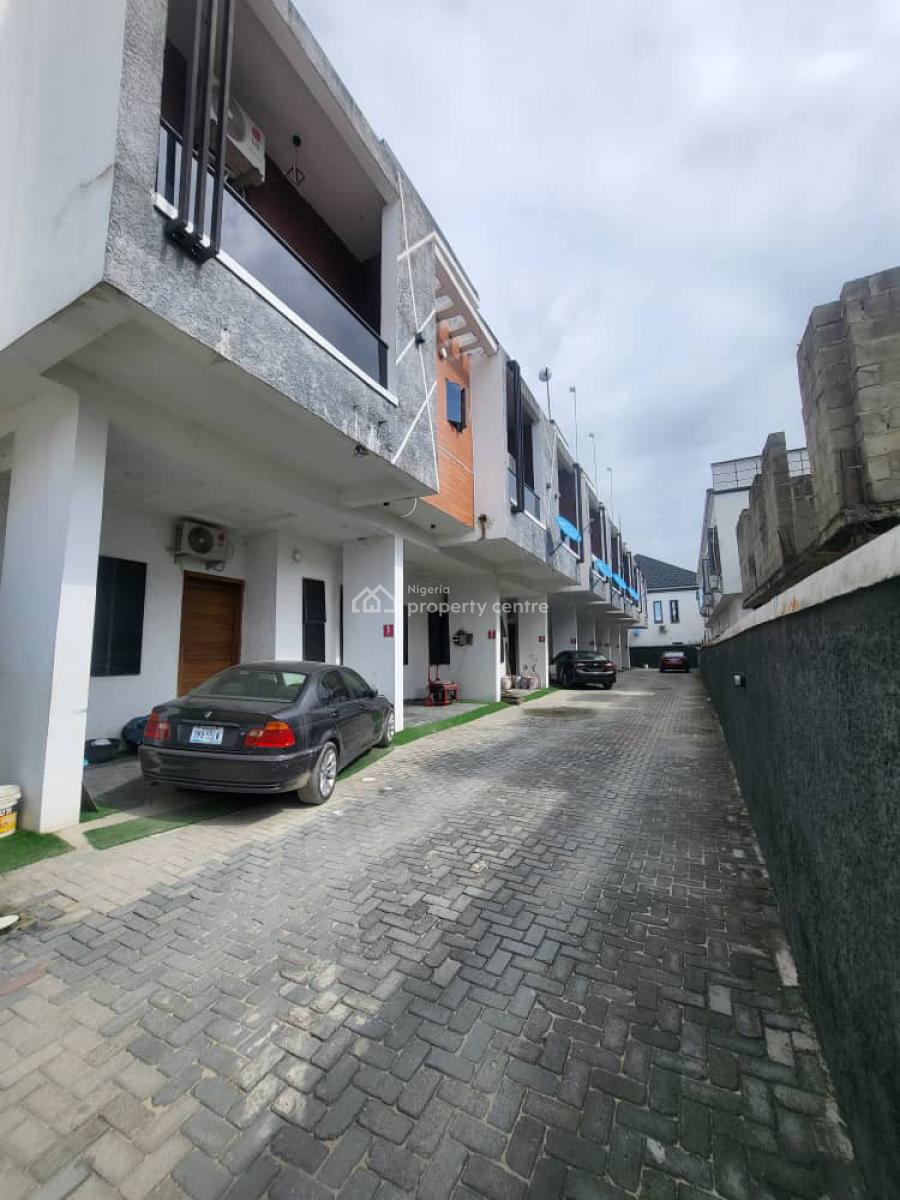 Brand New Specious Well Built 4bedroom Terrace Duplex, Ikota, Lekki, Lagos, Terraced Duplex for Rent