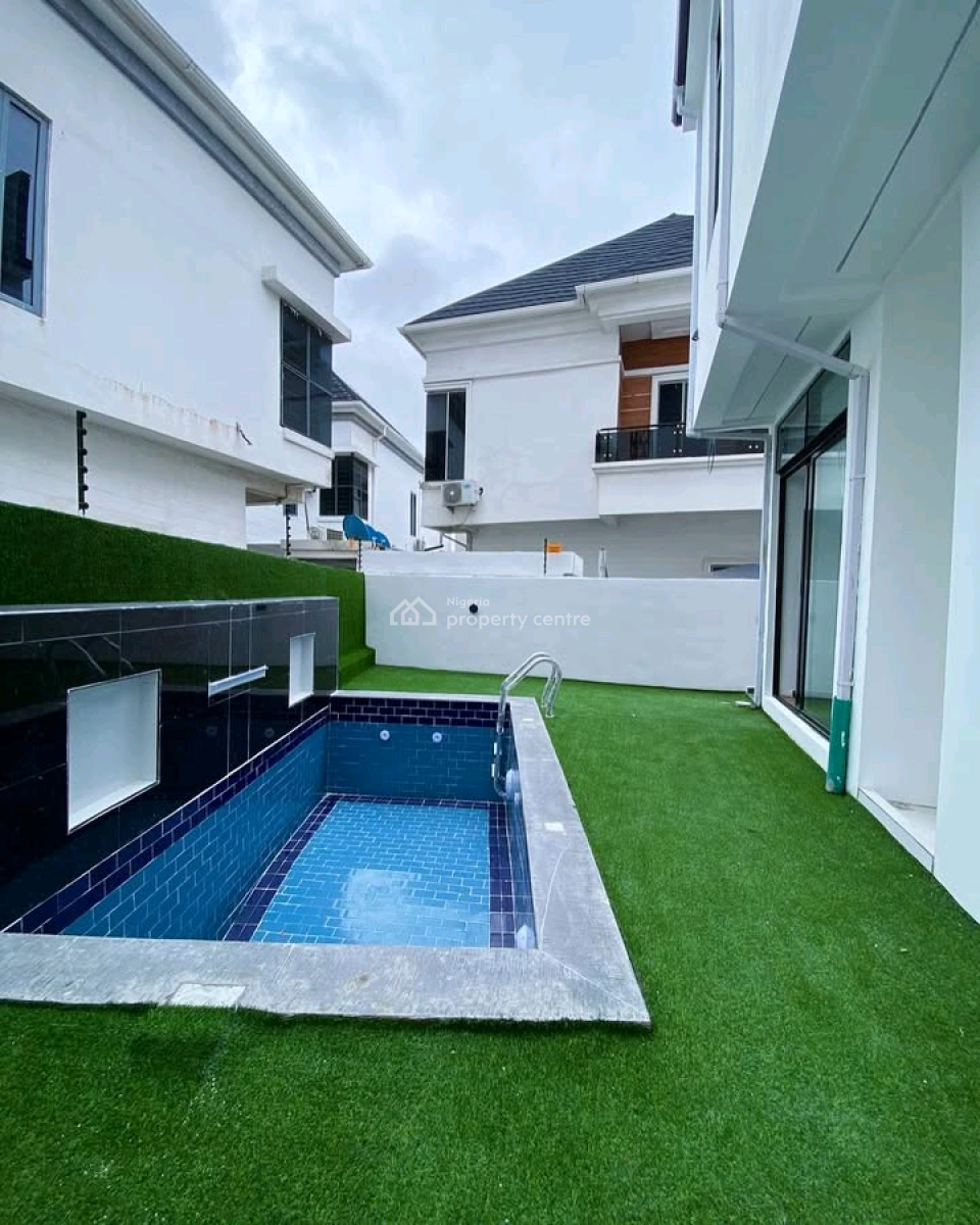 Brand New 5-bedroom Fully Detached Duplex with Bq    Locatio, Lekki, Lagos, House for Sale