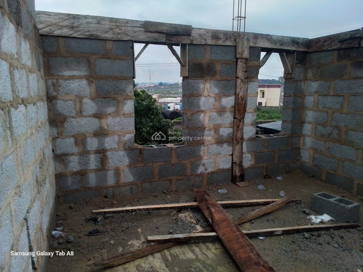 Unroofed 4 Bedroom Carcass By The Express, Behind Shafa Petrol After Dunamis Church, Lugbe District, Abuja, Detached Duplex for Sale