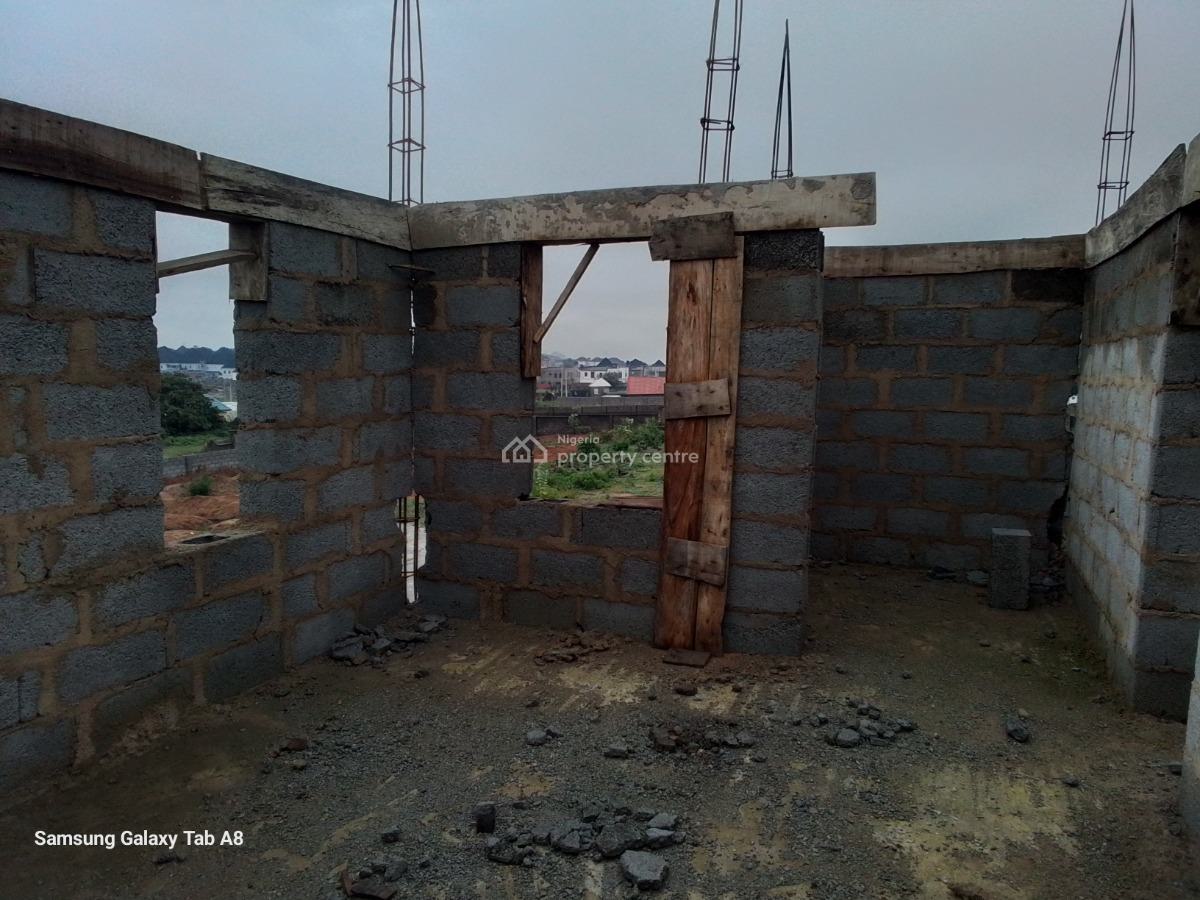 Unroofed 4 Bedroom Carcass By The Express, Behind Shafa Petrol After Dunamis Church, Lugbe District, Abuja, Detached Duplex for Sale