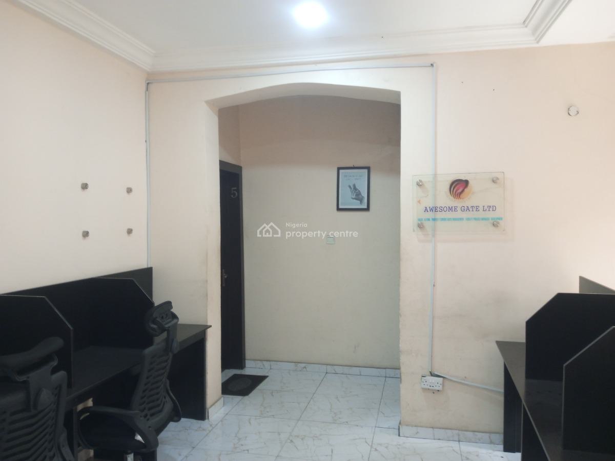 Office Spaces (in Sqm) Upstairs and Downstairs Close to The Road, Agungi, Lekki, Lagos, Office Space for Rent