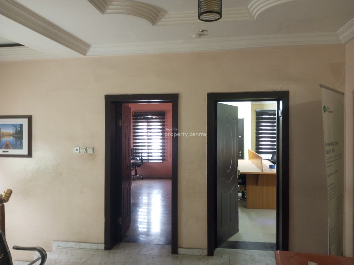 Office Spaces (in Sqm) Upstairs and Downstairs Close to The Road, Agungi, Lekki, Lagos, Office Space for Rent