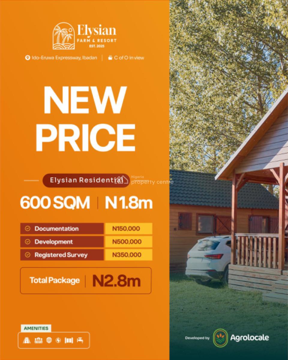 Farm Land and Resort, Ido-eruwa Expressway, Ibadan, Oyo State, Ibadan, Oyo, Commercial Land for Sale