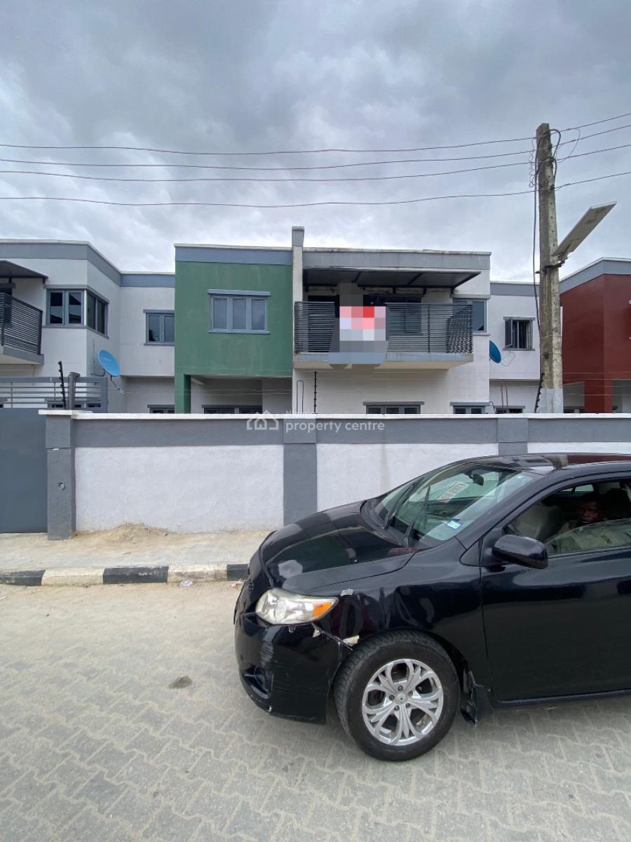 4 Bedroom Terrace Duplex with a Room Bq and Furniture, Ologolo, Lekki, Lagos, Terraced Duplex for Sale