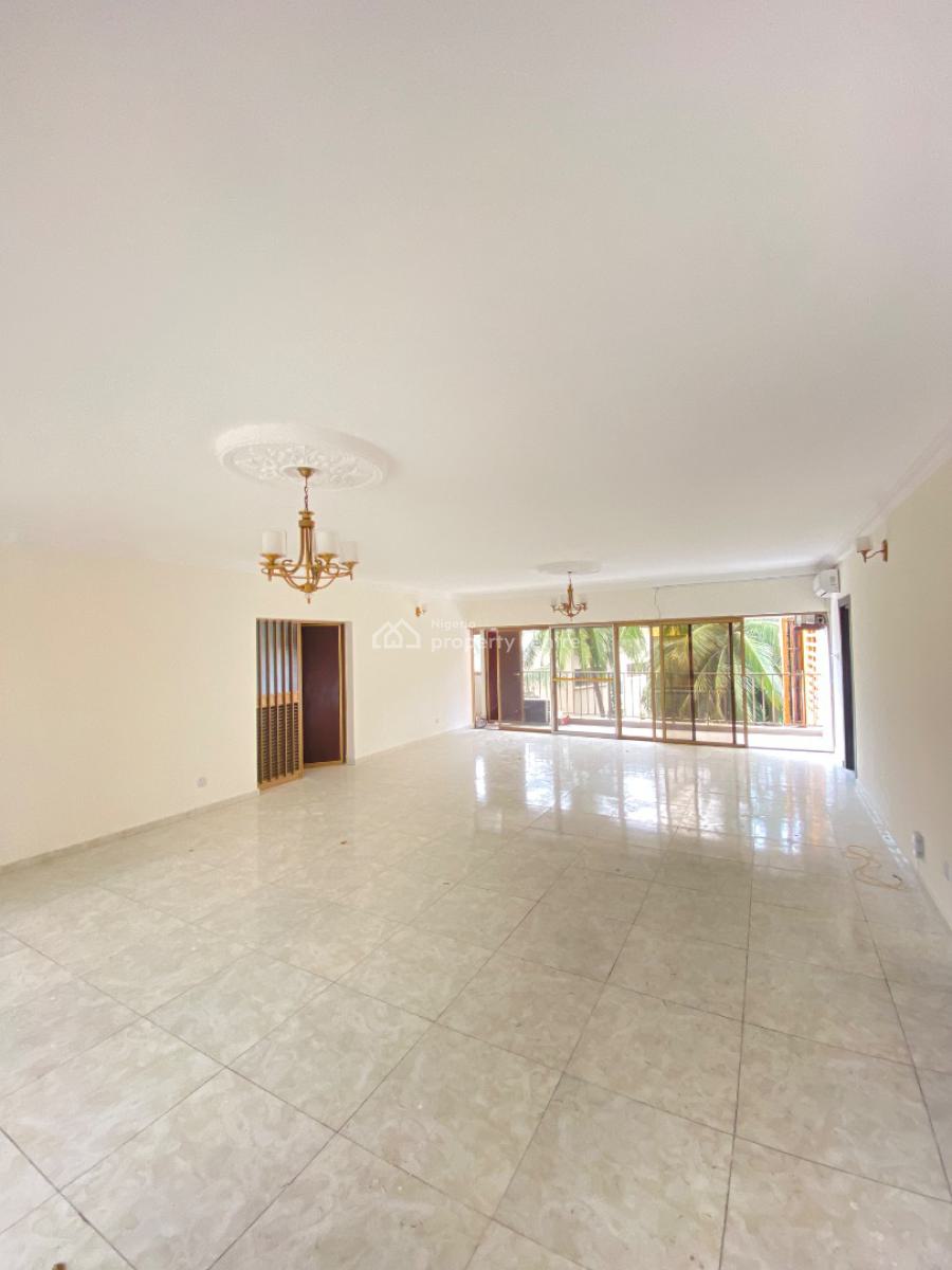 Well Maintained 3 Bedroom Apartment with Bq, Old Ikoyi, Ikoyi, Lagos, Flat / Apartment for Rent