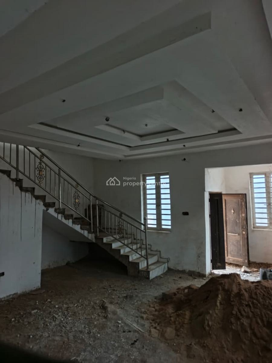 Unfinished 3 Bedroom Detached Duplex Nestled in a Serene Environment, Obawole, Ogba, Ikeja, Lagos, House for Sale