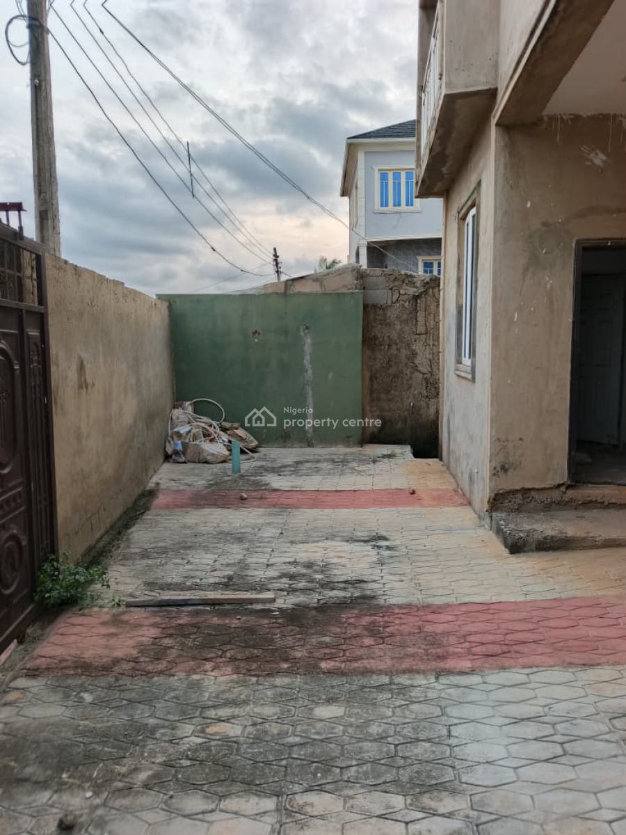 Unfinished 3 Bedroom Detached Duplex Nestled in a Serene Environment, Obawole, Ogba, Ikeja, Lagos, House for Sale