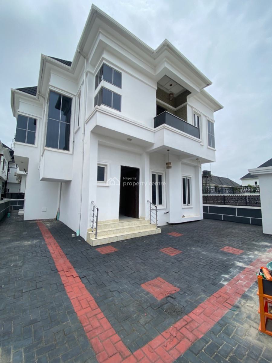 Bran New Fully Detached Duplex with Bq in a Gated Estate, Orchid Road Lekki, Lekki Phase 2, Lekki, Lagos, Detached Duplex for Rent