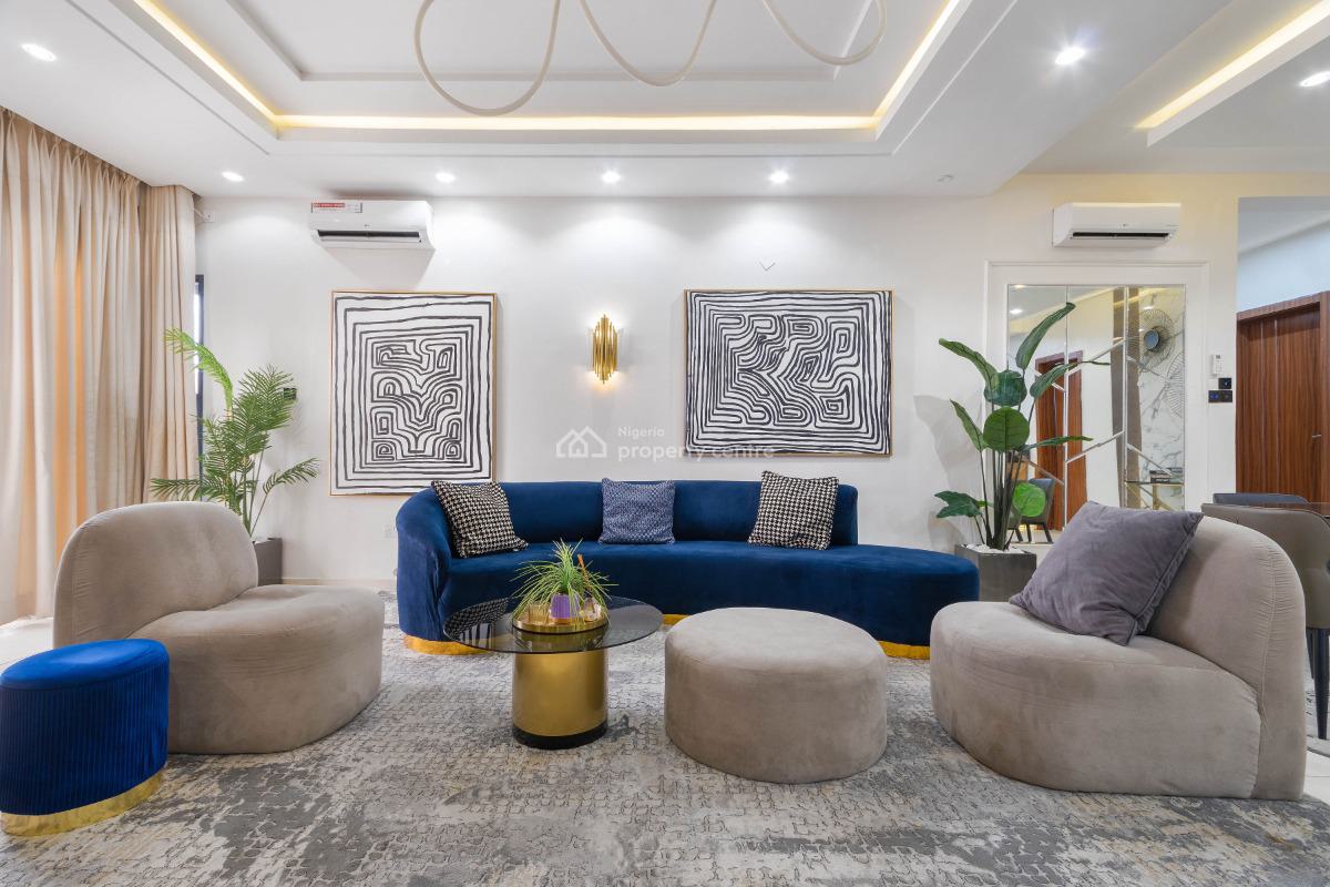 Exotic Three(3) Beds Apartment with Solar Inverter, Ps5 & Wine Bar, Located at Parkland Court, Ikate, Ikate, Lekki, Lagos, Flat / Apartment for Rent