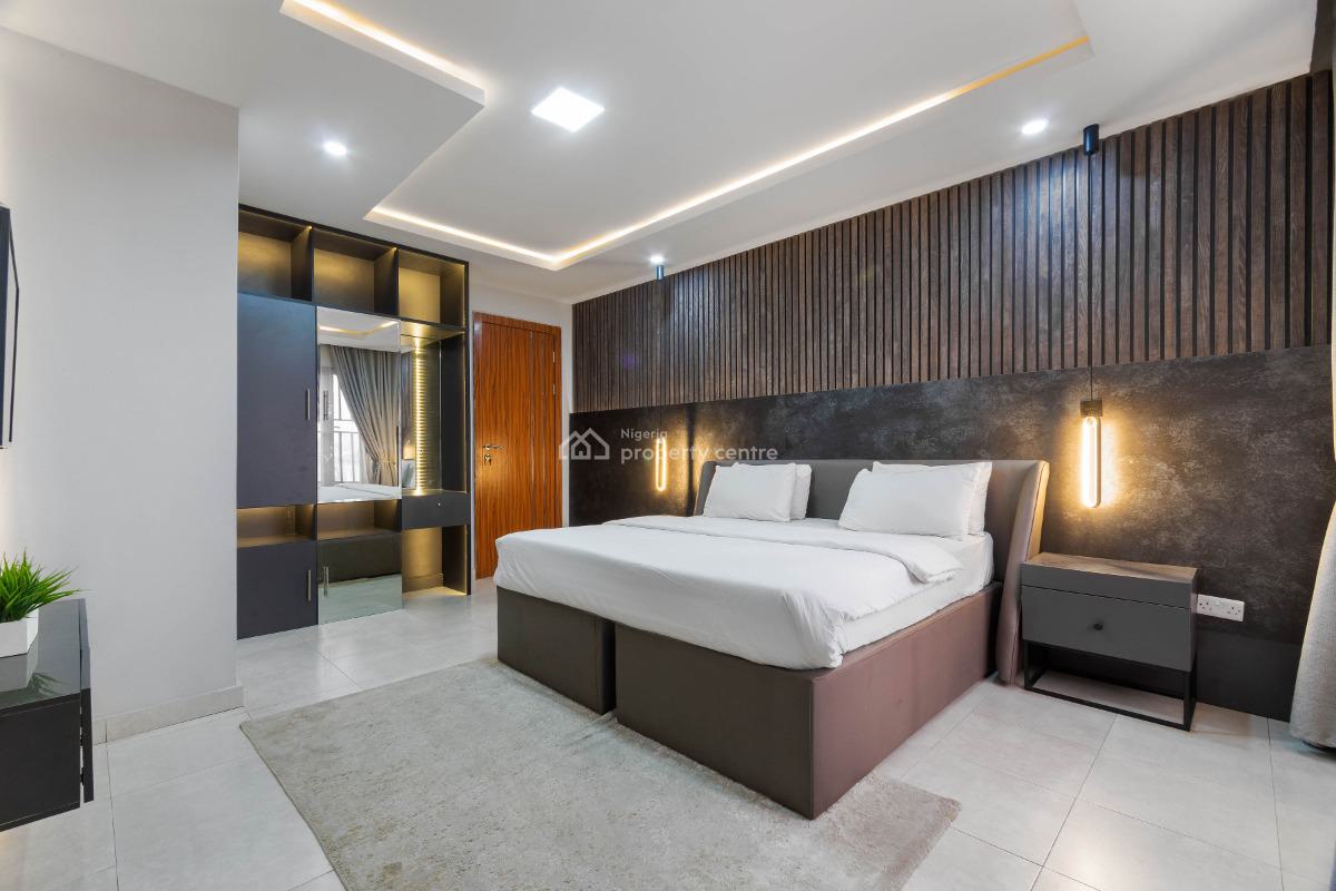 Exotic Three(3) Beds Apartment with Solar Inverter, Ps5 & Wine Bar, Located at Parkland Court, Ikate, Ikate, Lekki, Lagos, Flat / Apartment for Rent