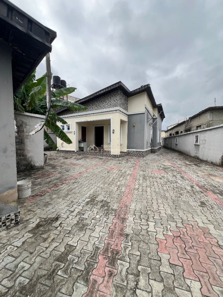 3 Bedroom Fully Detached Bungalow with a Room Bq and Security House, Sangotedo, Ajah, Lagos, Detached Bungalow for Sale